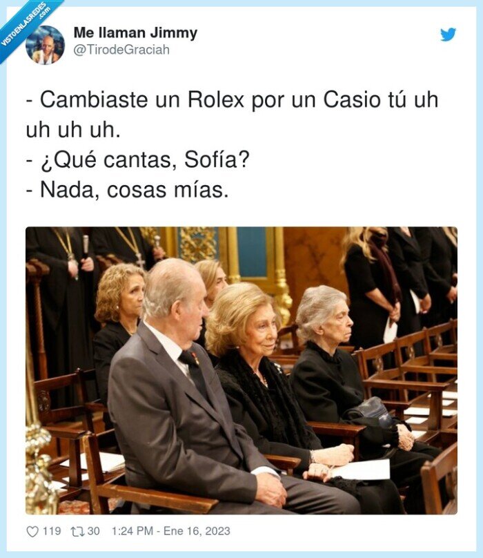 cambiar,cantar,sofía,rolex,casio,juancar,reina sofia