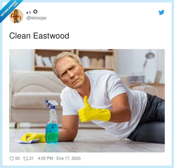 clint eastwood,clean,chistaco,limpio