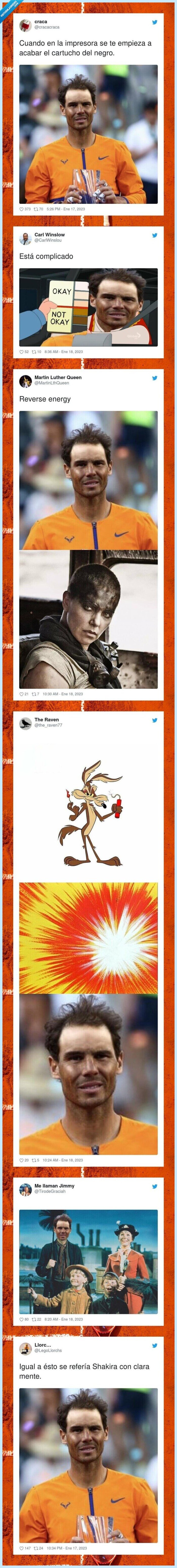 rafa nadal,color,moreno,frente