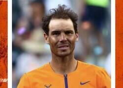 Enlace a Rafa Nadal aparece con media cara negra y media blanca y los memes no tardan en llegar, como es normal