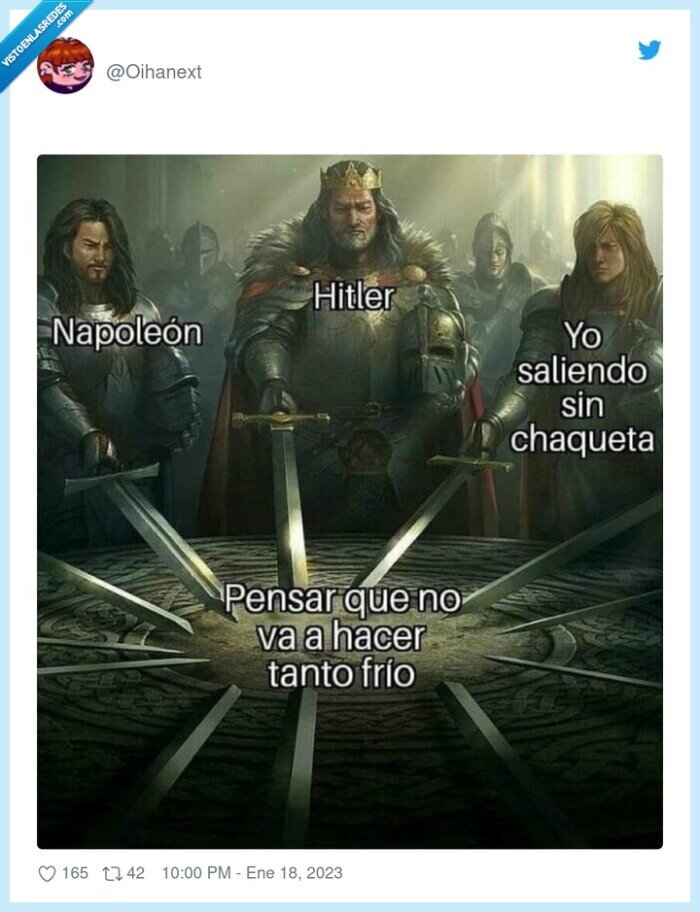 frío,chaqueta,yo,napoleon,hitler