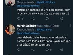 Enlace a Hay gente que no pilla lo de que en Canarias tienen una hora menos