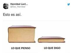 Enlace a Creo que en muchos casos es al revés, el personal dice mucho y piensa poco, por @Doc_Hannibal