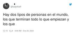 Enlace a No, perdona, hay tres tipos de personas en el mundo: los que saben contar y los que no, por @ladythieff