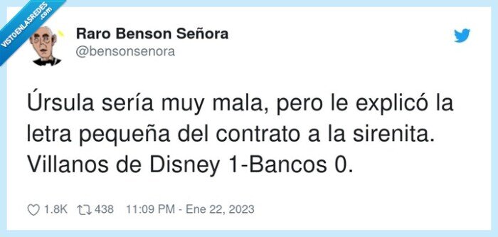 explicar,letra pequeña,contrato,sirenita,villanos,úrsula