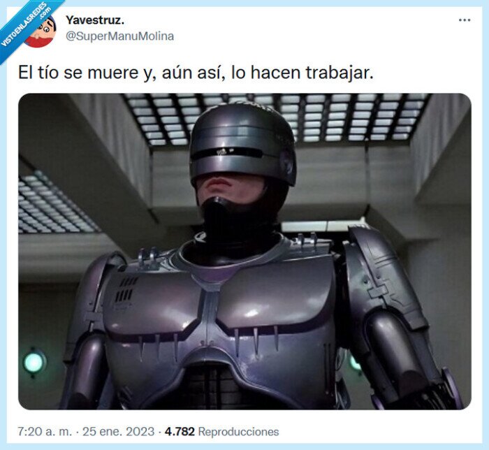 robocop,trabajar,morir