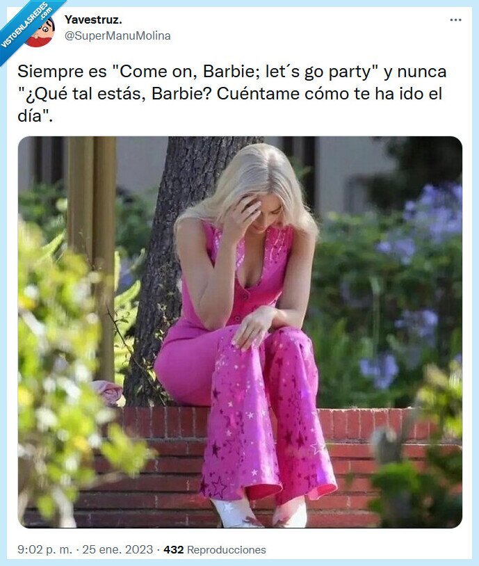 barbie,party,preguntar,margot robbie