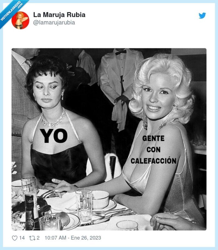 sofia loren,marilyn monroe,calefacción