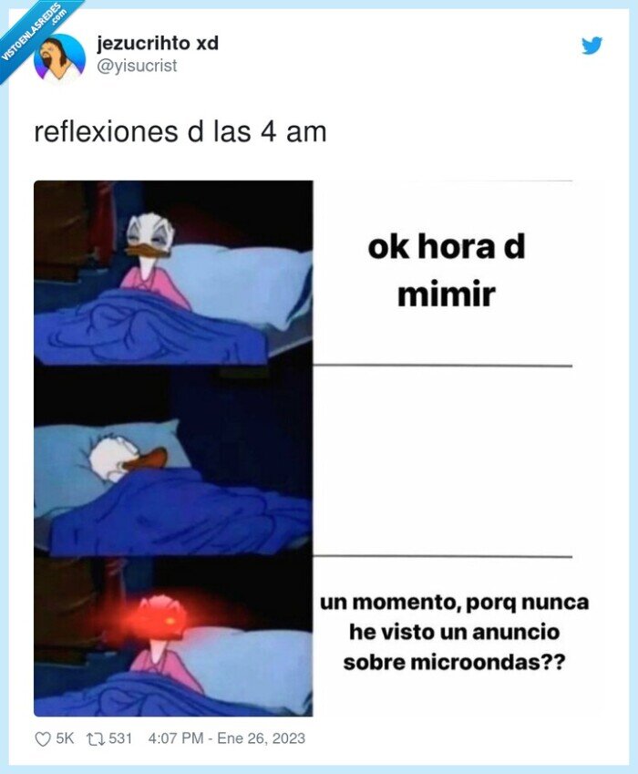 reflexiones,pato donald,microondas