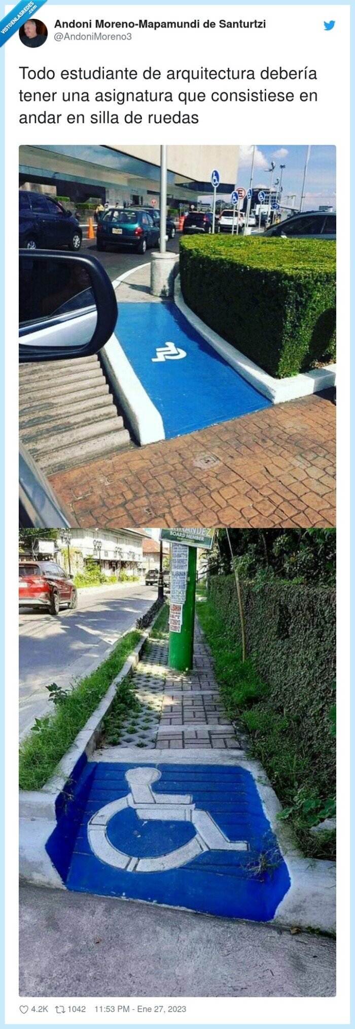 arquitectura,minusvalidos,camino,carretera,accesibilidad,estudiante,asignatura,ruedas