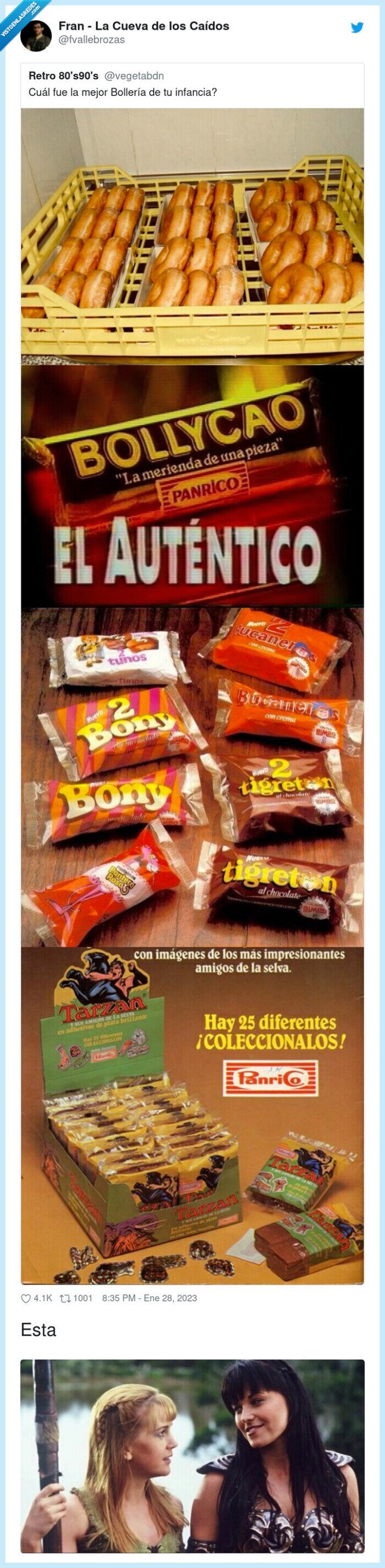 bollería,bollos,princesa xena,xena