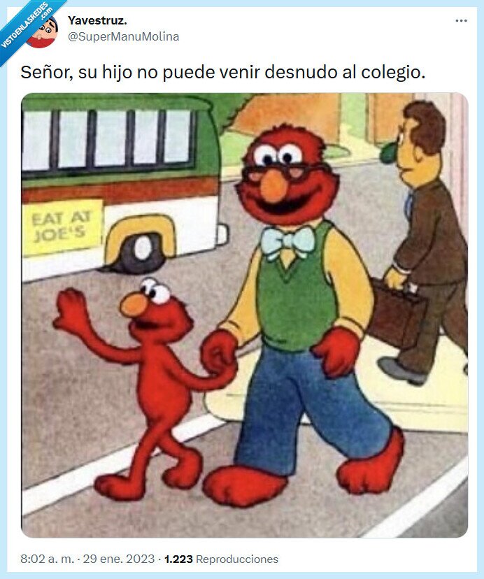 barrio sésamo,hijo,desnudo