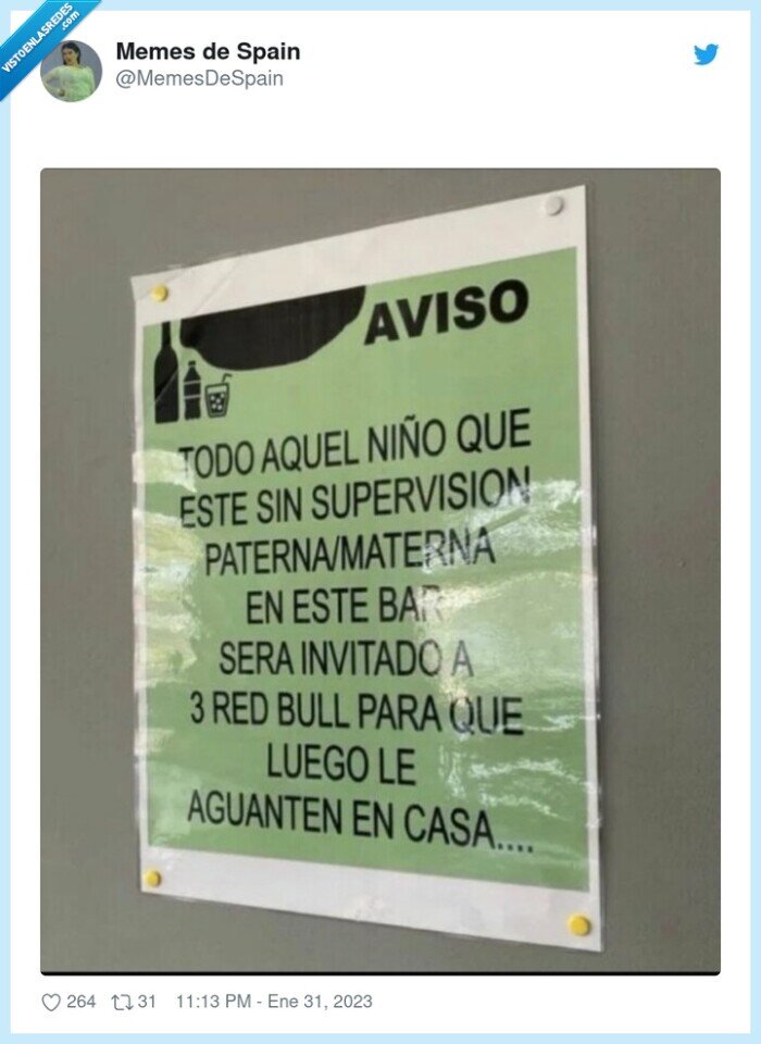 niños,bar,redbull,molestar