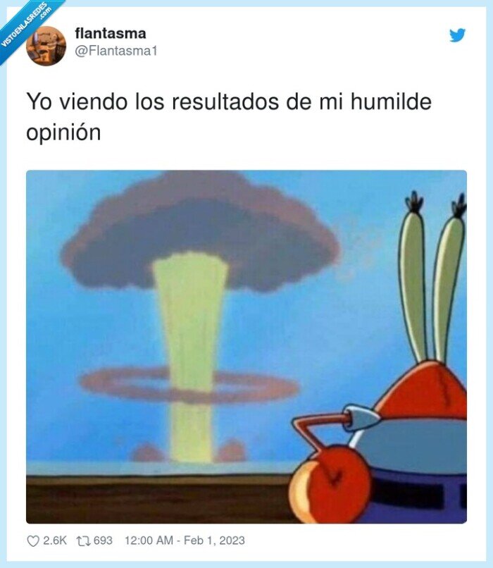 opinión,resultados,humilde