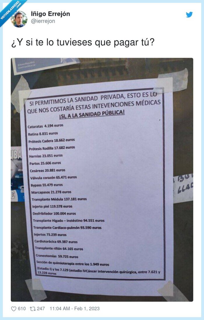 pagar,sanidad,operaciones,precios