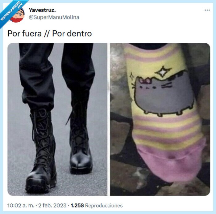 fuera,dentro,calcetines