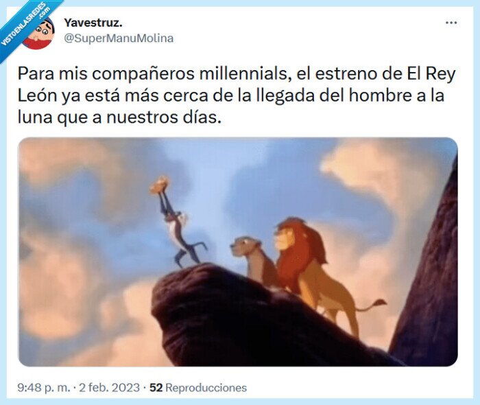 luna,hombre,el rey león,millennials