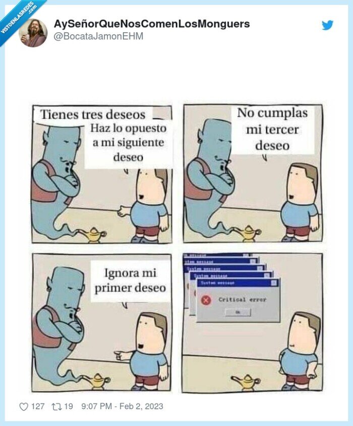 deseos,genio,lampara,critical error