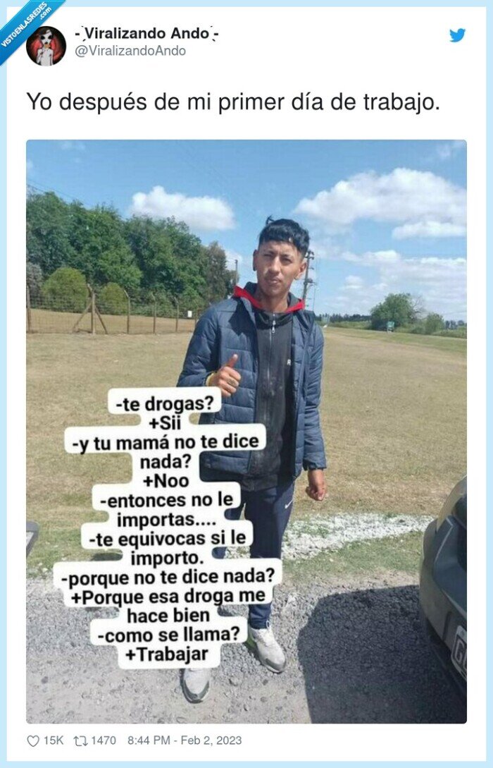 drogarse,trabajo,madre