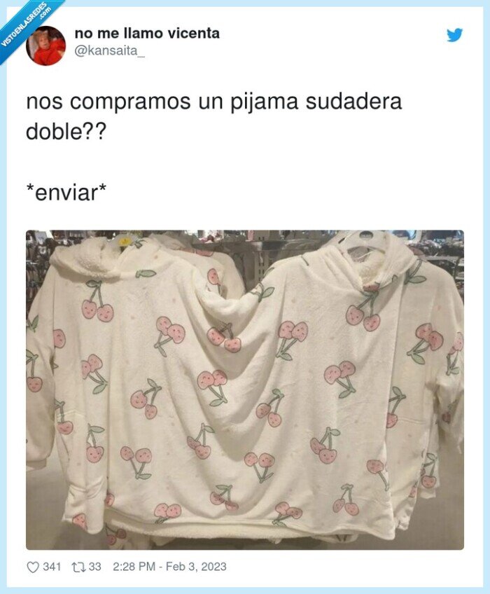 comprar,sudadera,ligar,pijama,doble