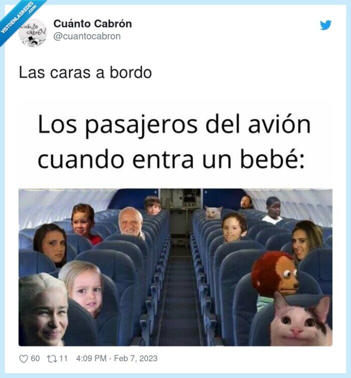 bordo,caras,avion,bebe