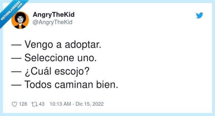 seleccionar,adoptar,caminar,escoger