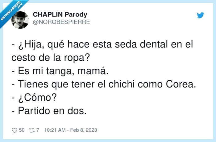partido,partido en dos,dental,chichi,tanga,hija