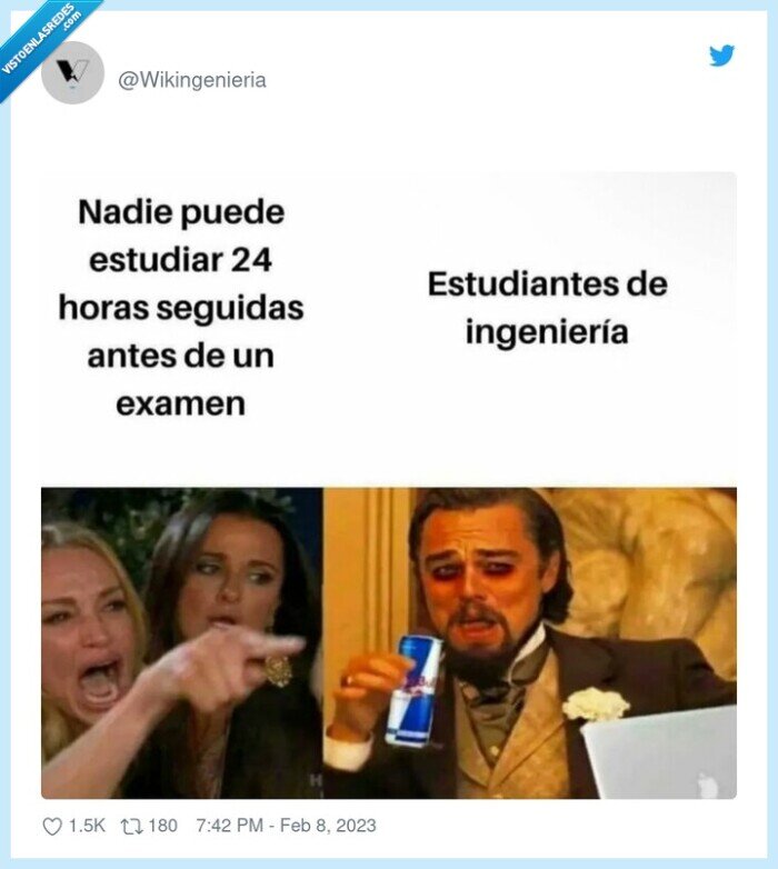 leo dicaprio,meme,redbull,estudiar,ingenieria