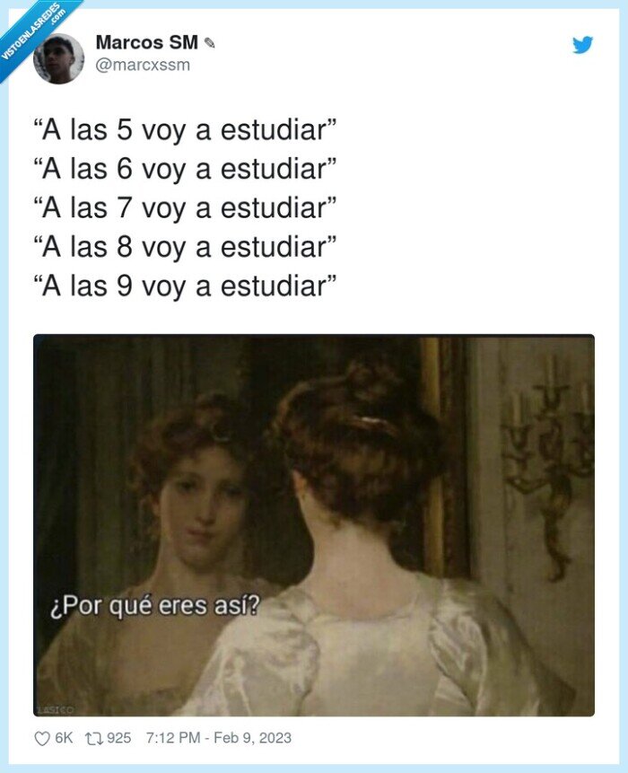 estudiar,convencerse,alargar