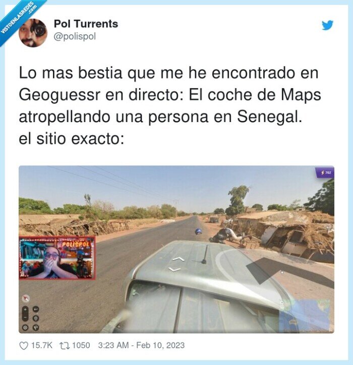 atropellar,encontrar,geoguessr,google maps,persona,senegal