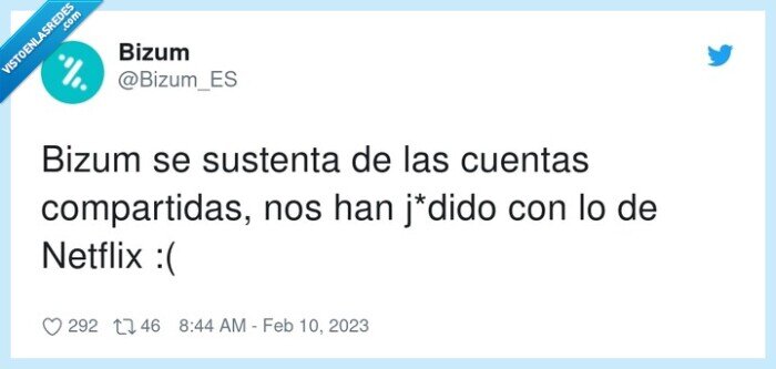 compartidas,sustentarse,cuentas,netflix,bizum