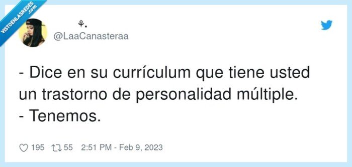 personalidad múltiple,currículum,trastorno,tenemos,tiene