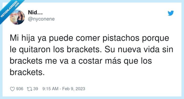 pistachos,brackets,quitar,costar