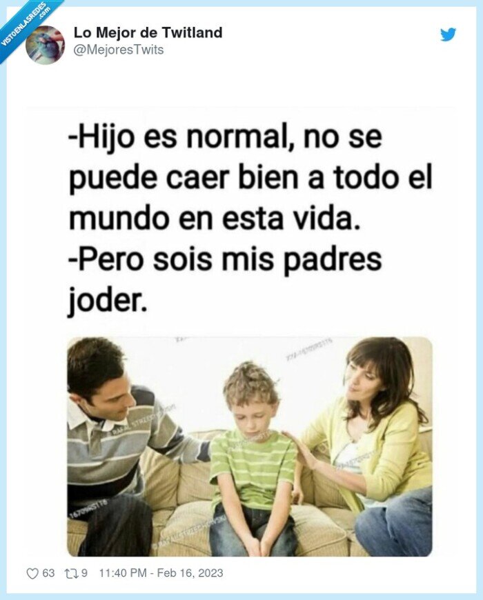 niños,padres,caer mal