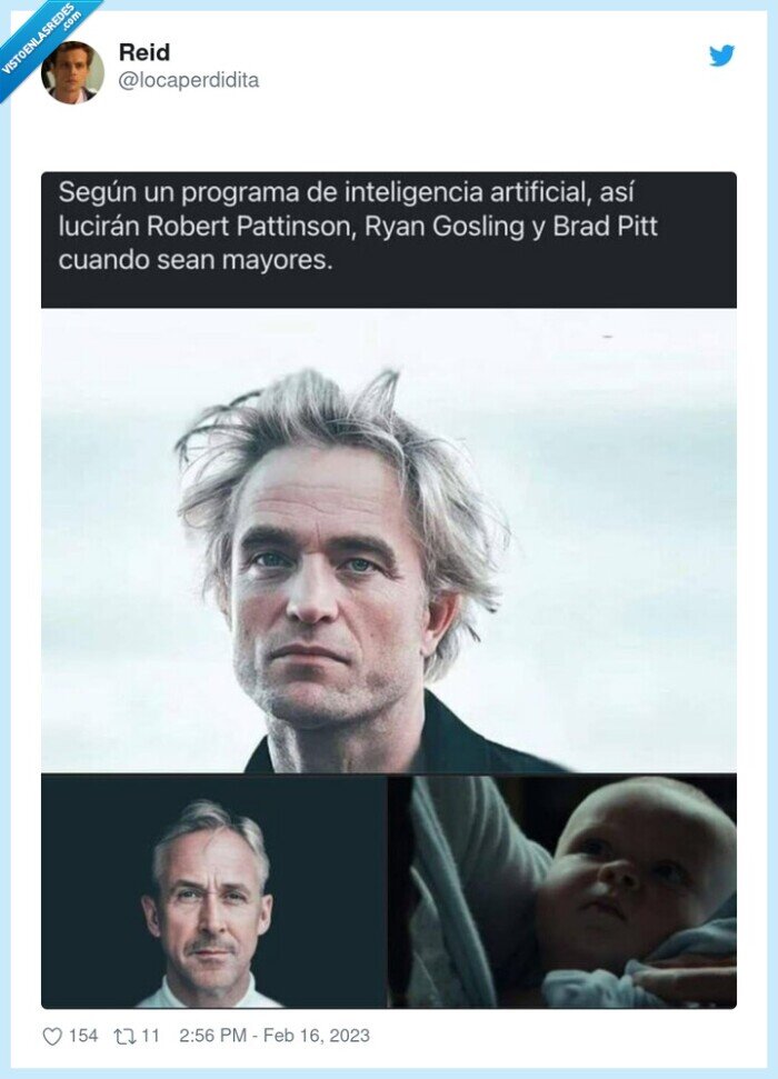 benjamin button,brad pitt,robert pattinson,ryan gosling