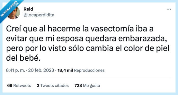 embarazada,vasectomía,evitar,cambiar,color