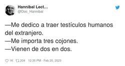 Enlace a Pues ponme dos pares, por @Doc_Hannibal