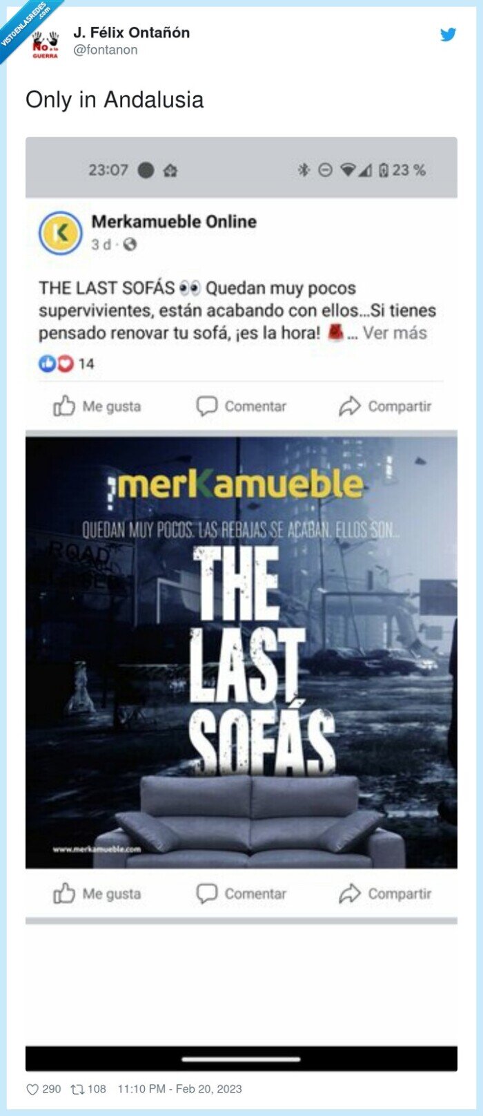 the last sofas,sofas,the last of us,anuncio