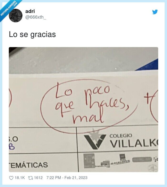 hacer mal,nota,examen,matematicas