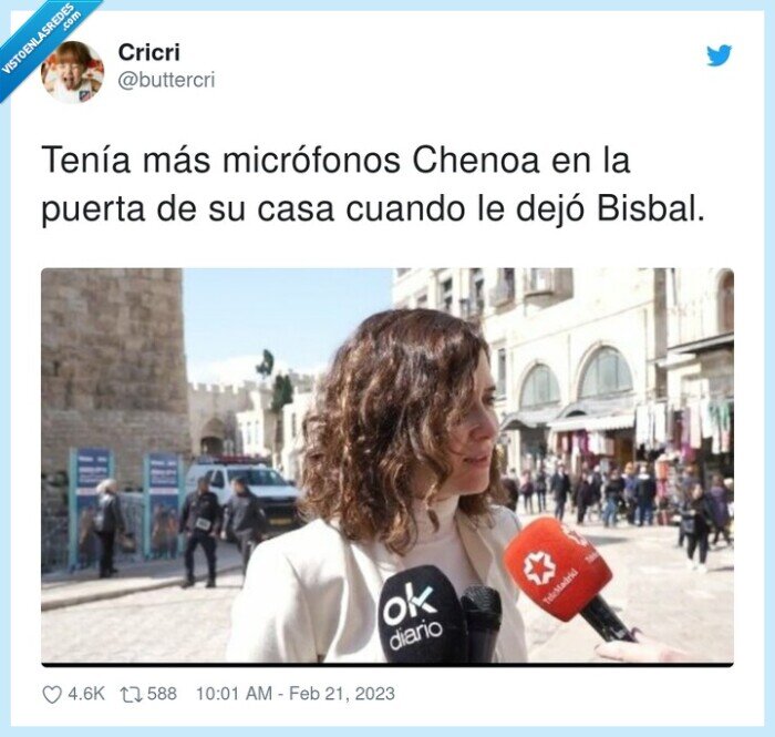 tenía,chenoa,puerta,ayuso