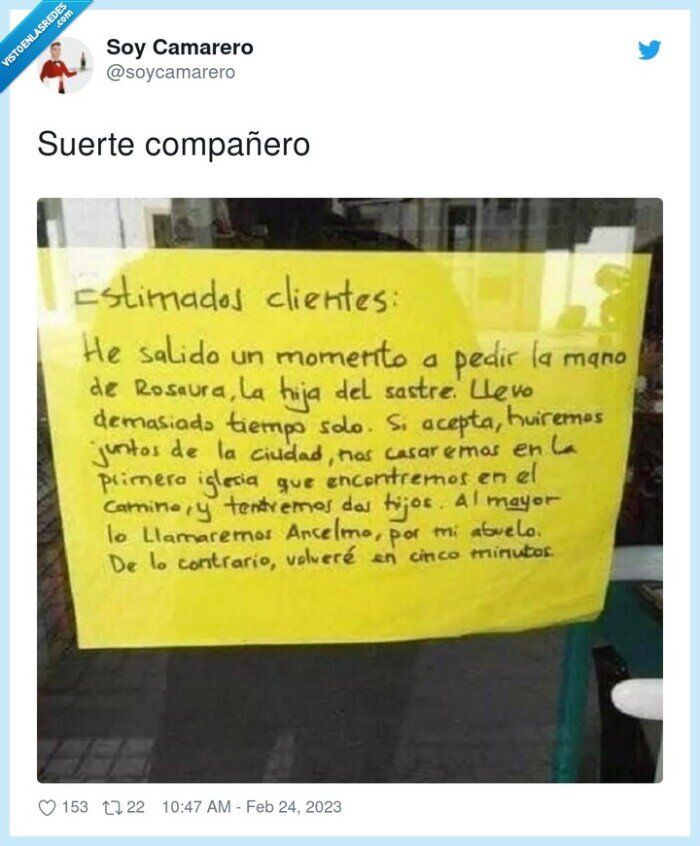 compañero,suerte,cartel,pedida de mano