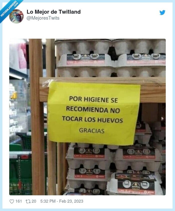 tocar,huevos,cartel