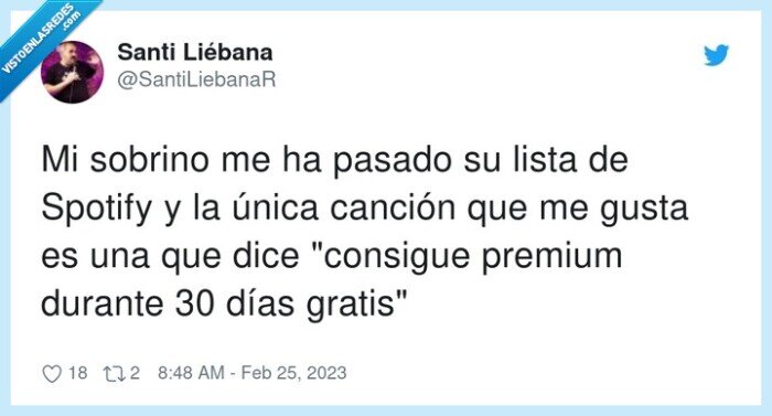 canción,sobrino,spotify,premium