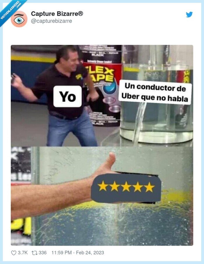 tapar,estrellas,hablar,uber,conductor
