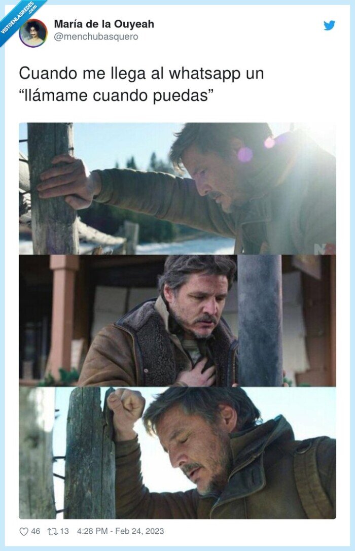 llámame,puedas,whatsapp,tlou,the last of us