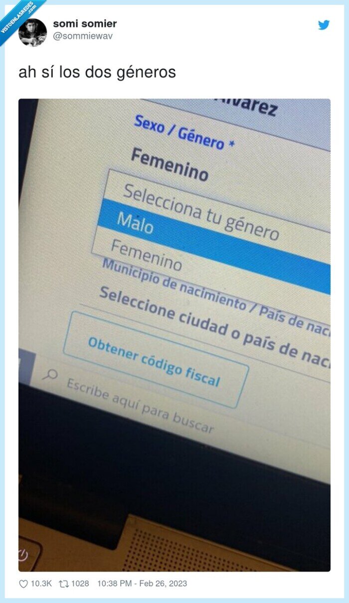 géneros,malo,femenino