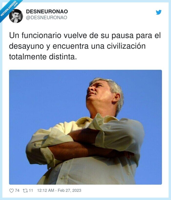 civilización,funcionario,desayuno