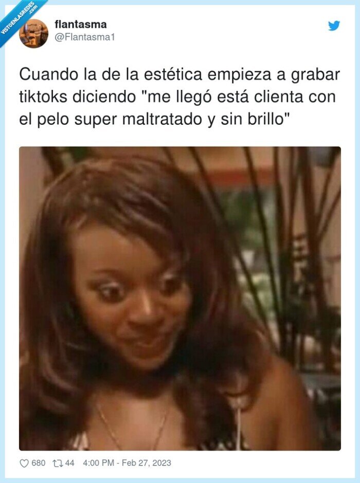 pelo maltratado,estética,tiktoks,clienta