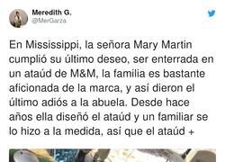 Enlace a Muerte patrocinada por M&M's, por @MerGarza