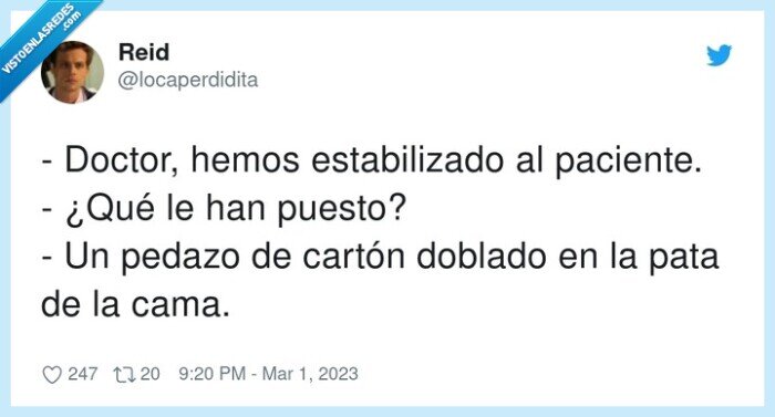estabilizar,paciente,doctor,cartón,doblado